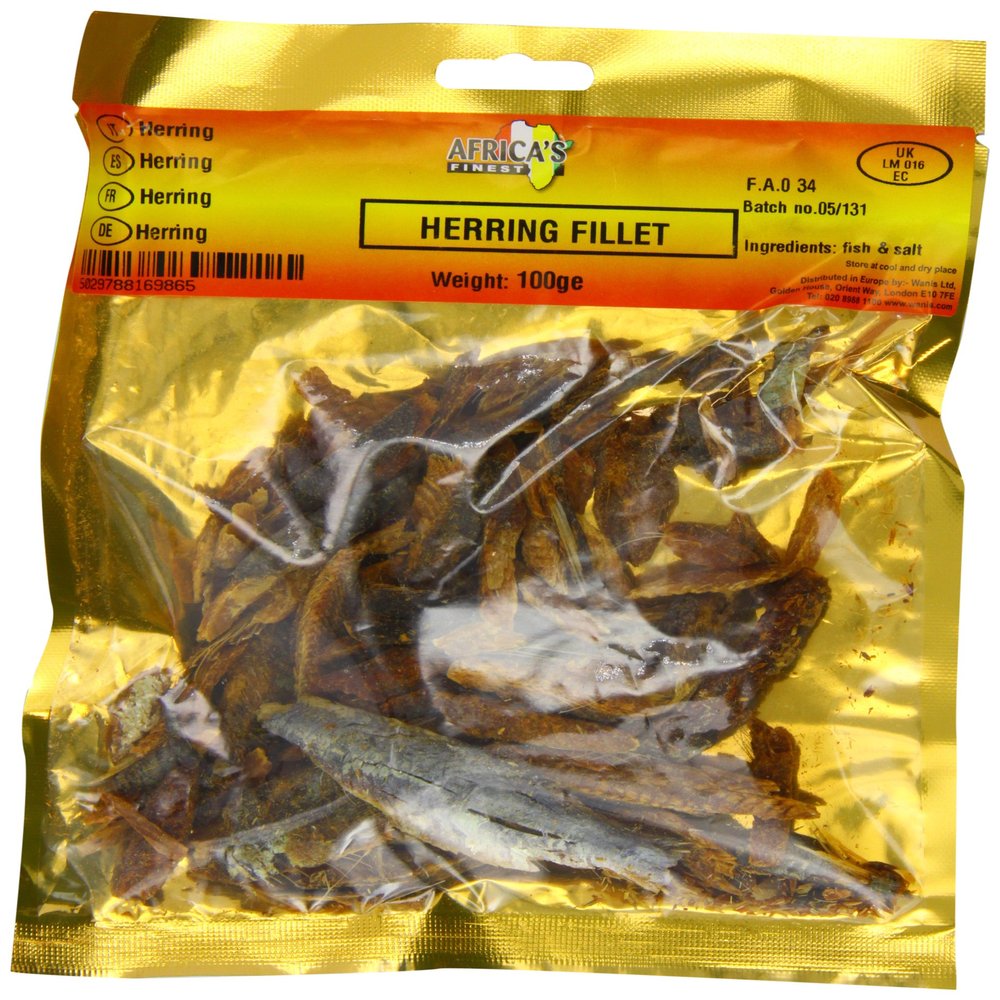 Africa's Finest Herring Fillet 120 g (Pack of 10)