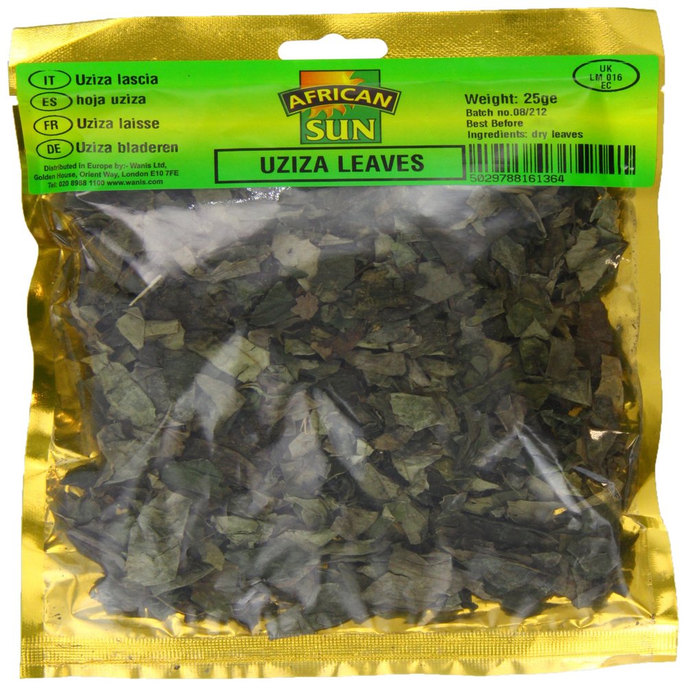 African Sun Uziza Leaves 25 g (Pack of 10)
