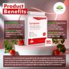 Lycopene Beadlet 10% 150mg | 60 High Strength Lycopene Capsules | 15mg Lycopene per Capsule | Natural Antioxidant | Suitable for Vegans | GMP Certified Product - Manufactured in The UK by Hellenia view 4