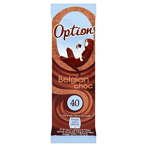 Options Belgian Chocolate Sachet 11g