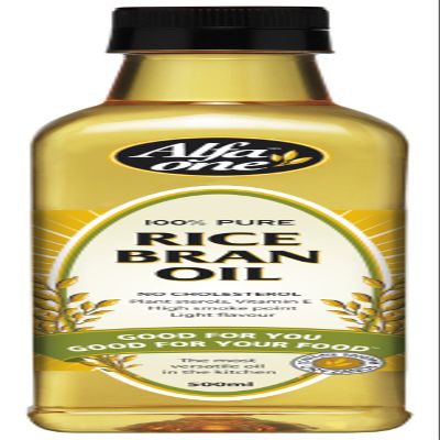 Alfa One 100% Pure Rice Bran Oil, 500ml