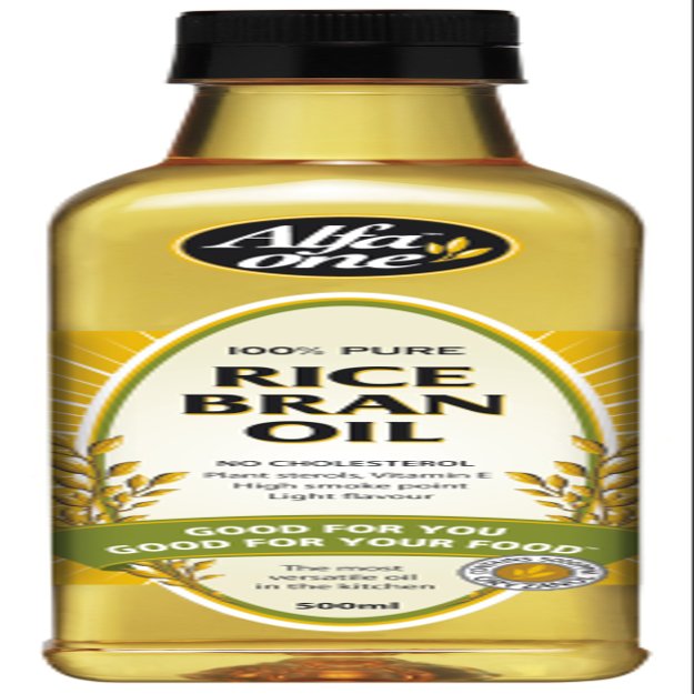 Alfa One 100% Pure Rice Bran Oil, 500ml