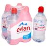 Evian Still Mineral Water Sports Cap 4 x 750ml view 1