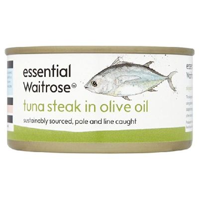 Tuna Steak In Olive Oil essential Waitrose 200g