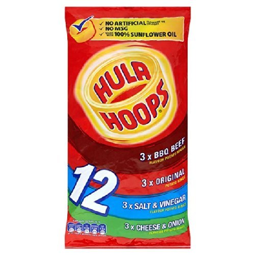 Assorted Hula Hoops 12 x 24g