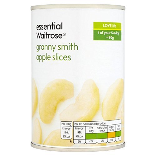 Apple Slices Essential Waitrose 385g