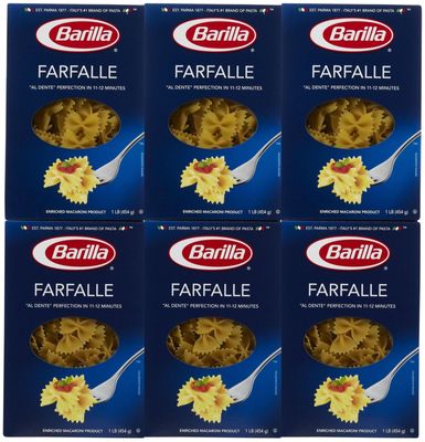 Barilla Farfalle, 16 oz, 6 pk