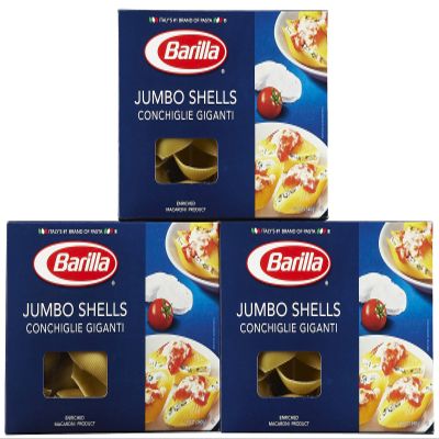 Barilla Jumbo Shells, 12 oz, 3 pk