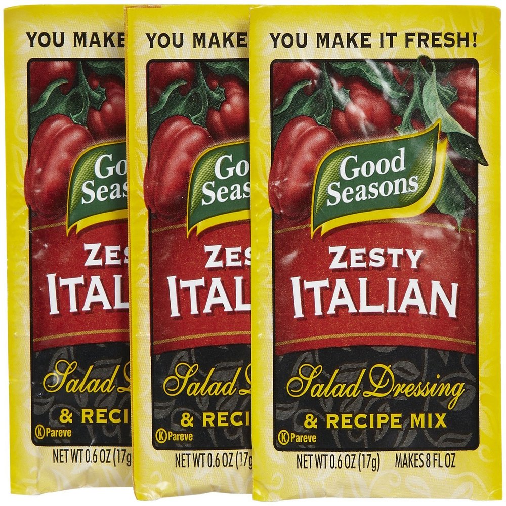 Good Seasons Zesty Italian Dressing Mix, 0.6 oz, 3 pk