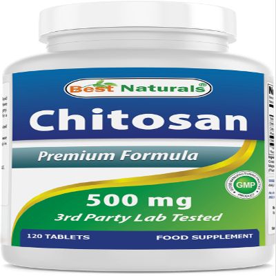 Best Naturals Chitosan 500 mg 120 Tablets