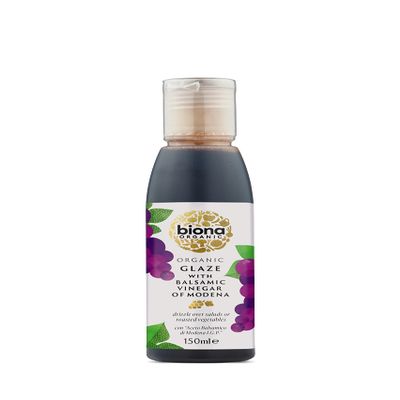 Biona Organic Balsamic Glaze 150ml(Pack of 2)