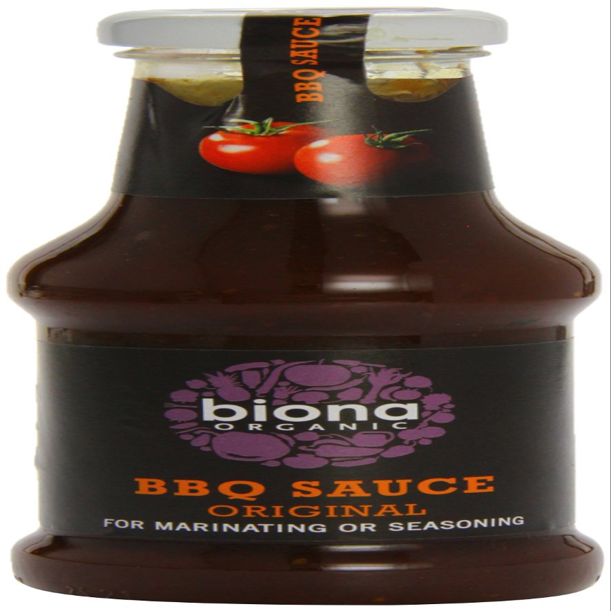 Biona Organic BBQ Sauce 250 ml (Pack of 3)