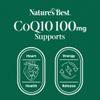 Nature's Best Co Enzyme Q10 - High Strength CoQ10 Supplement - One-a-Day - High Potency, Fast Absorption - UK Made - 100mg, 120 Capsules (4 Months' Supply) view 3