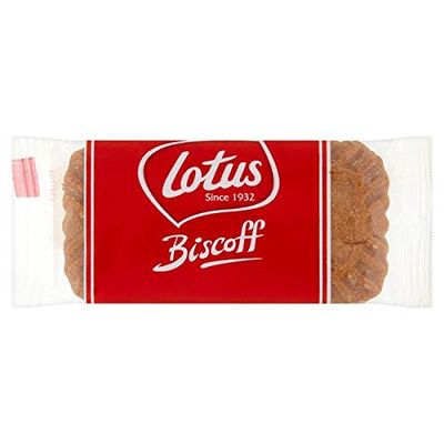 100 Individually Wrapped Lotus Biscoff Caramelised Cafe Biscuits BRITISH FOOD SHOP (BFSLB100)