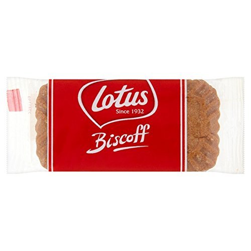 100 Individually Wrapped Lotus Biscoff Caramelised Cafe Biscuits BRITISH FOOD SHOP (BFSLB100)