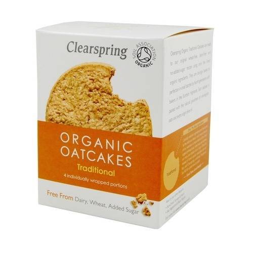 Clearspring Org Oatcake Trad (200G) Organic Vegan (Pack of 12)