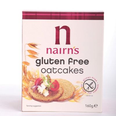 Nairns Gluten Free Oatcakes (160G) (Pack of 12)