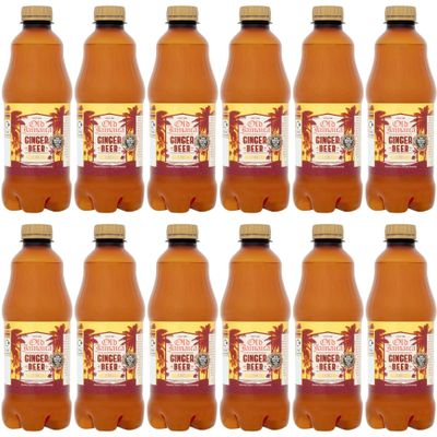 Old Jamaica Ginger Beer Fizzy Drinks 12 x 500ml Bottles
