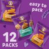 Annie's Variety Snack Pack, Cheddar Bunnies/Friends Bunny Grahams/Cheddar Squares, Baked Snack Crackers, 12-Count, 11 oz view 3
