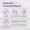 Webber Naturals Omega 3-6-9 High Potency Fish, Flax & Borage 1200 mg 180 Clear Enteric Softgels view 3