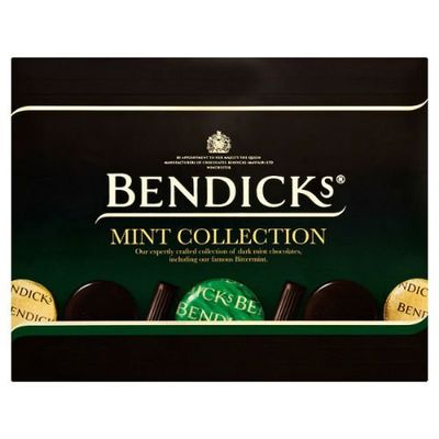 Bendicks Dark Mint Chocolates Collection 200g Case of 10