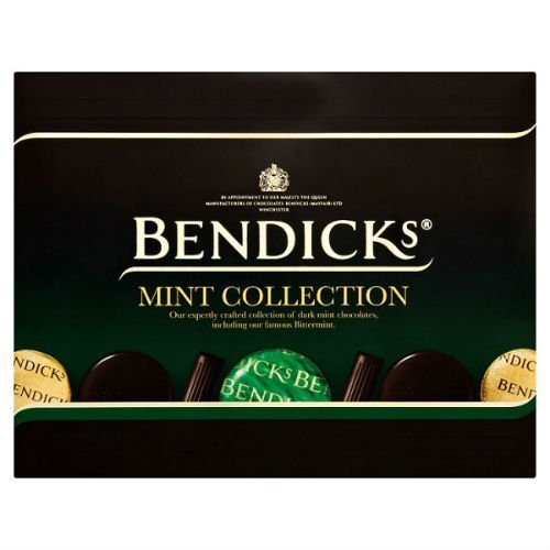 Bendicks Dark Mint Chocolates Collection 200g Case of 10