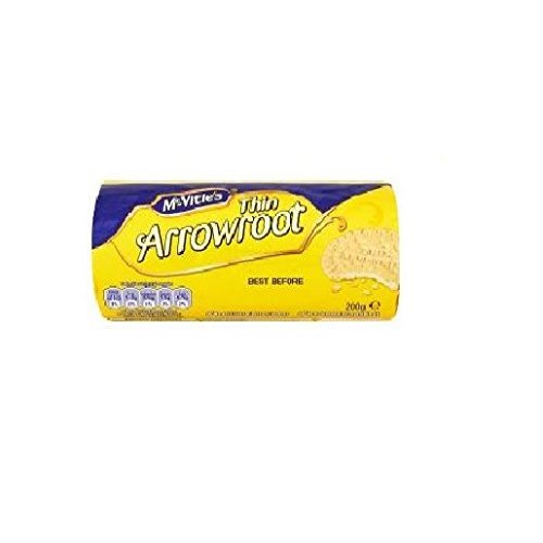 Crawford's Thin Arrowroot Biscuits 200g Case of 12