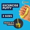 Therapy in Motion Hand Therapy Exercise Putty - Colour-Coded for Firmness - Wrist/Finger Injury Rehab - Red 56G view 2