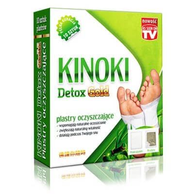 Cleansing Patches KINOKI Detox Gold 10 PCS AURA HERBALS