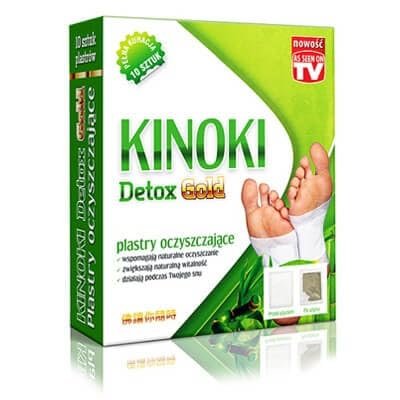 Cleansing Patches KINOKI Detox Gold 10 PCS AURA HERBALS