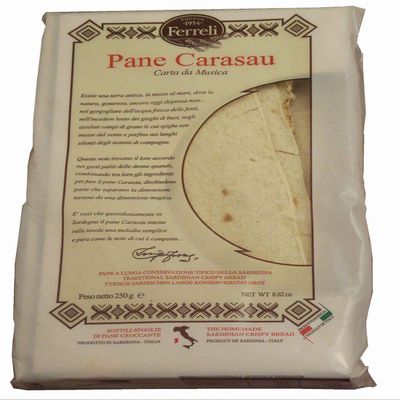 Pane Carasau D'Ogliastra Carta Musica 250 gr. - Ferreli
