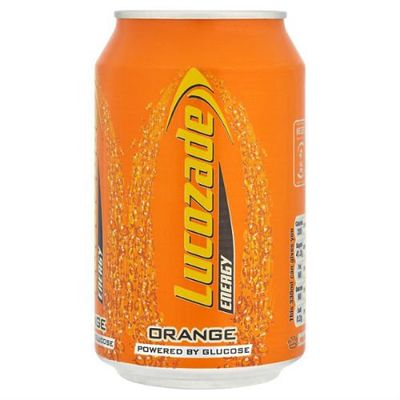 Lucozade Orange Energy Drinks 330ml Case of 24
