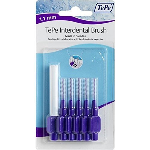 10 x Tepe Interdent Brush Purp 1.1M