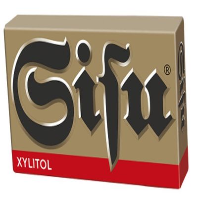 4 Boxes X 36g of Leaf Sisu Xylitol Original Finnish Liquorice Pastilles Lozenges Drops Dragees Candy Sweets