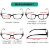 Reading Glasses by Eyekepper: 5-Pack Spring Hinges Vintage Reading Glasses Readers Black +4.00 view 3