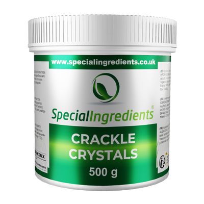 Special Ingredients Crackle Crystals Popping Candy 500g - Suitable for Vegetarians, Non-GMO, Gluten Free, Non-Irradiated
