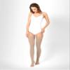 BeFit24 Medical Graduated Open Toe Compression Stockings (18-21 mmHg, 90 Denier, Class 1) for Men & Women - Best Support for Flight & Travel, Varicose Veins - [ Size 2 - Long: A - Beige ] view 2