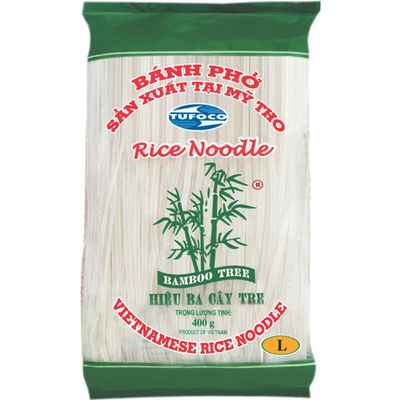 BAMBOO TREE Rice Noodles 5 Mm., 400 g - Pack of 4