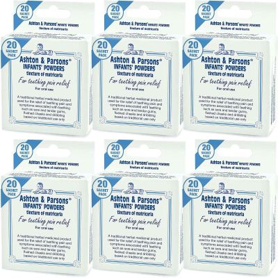 6 x Ashton & Parsons Infants' Powders