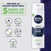 NIVEA MEN Sensitive Shaving Foam Pack of 6 (6 x 200ml) Sensitive Skin Shaving Foam, Shave Gel for Men, Shaving Gel for Irritated & Dry Skin with Witch Hazel view 2