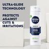 NIVEA MEN Sensitive Shaving Foam Pack of 6 (6 x 200ml) Sensitive Skin Shaving Foam, Shave Gel for Men, Shaving Gel for Irritated & Dry Skin with Witch Hazel view 3