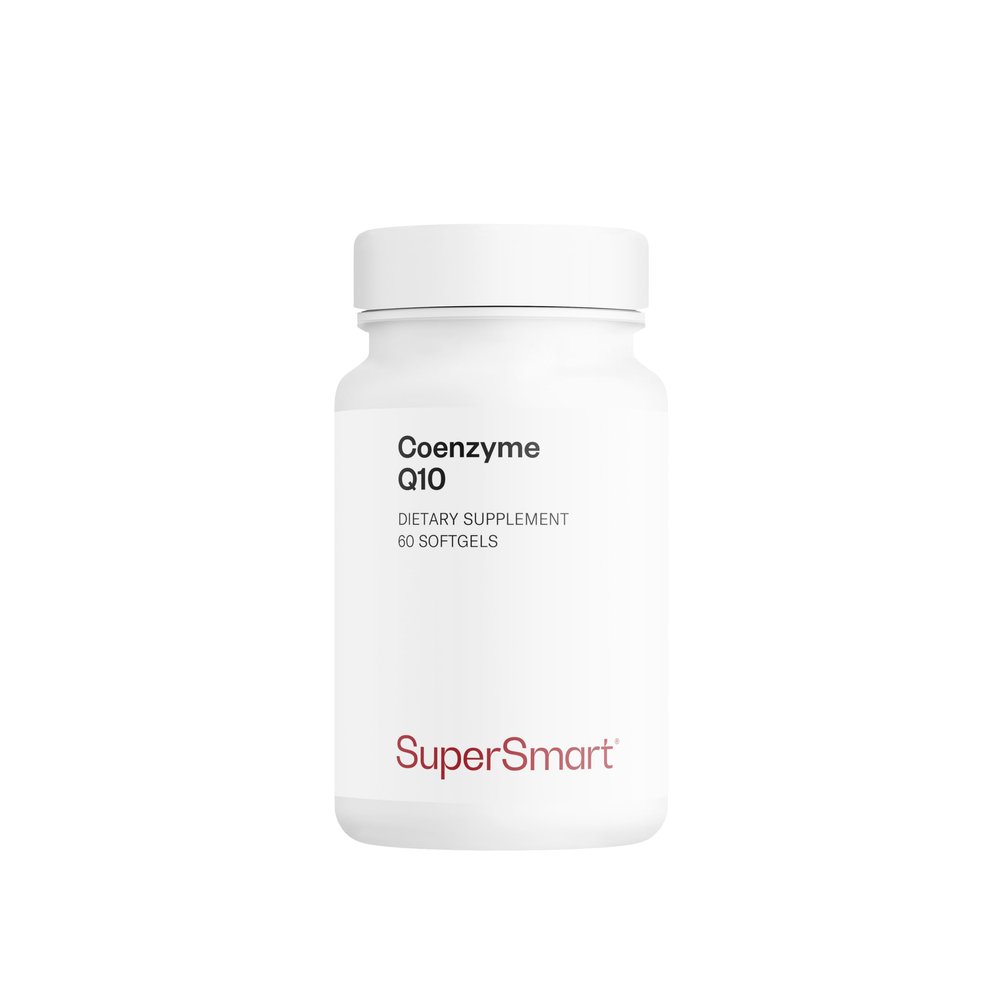 Co-Enzyme Q10 (CoQ10) - Supports Cardiovascular Health - Contains Vitamin E (D-Alpha-Tocopherol) - Oil-Based for Optimal Bioavailability - SuperSmart