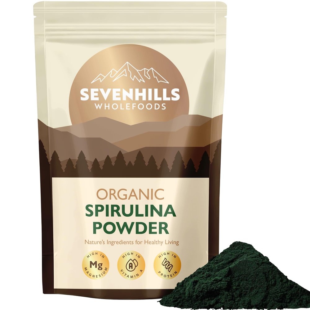 Sevenhills Wholefoods Organic Spirulina Powder 200g