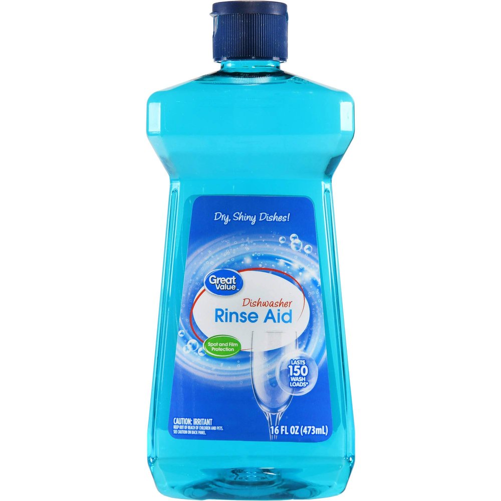 Great Value Dishwasher Rinse Agent, 16 fl oz (1)