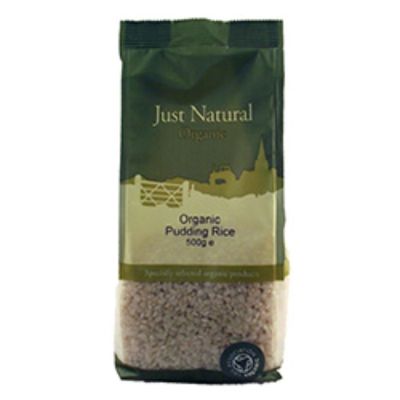 Just Natural Organic White Pudding Rice
