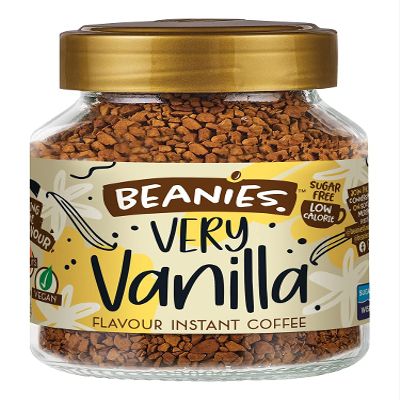 Beanies Very Vanilla Freeze Dried Coffee 50g, White