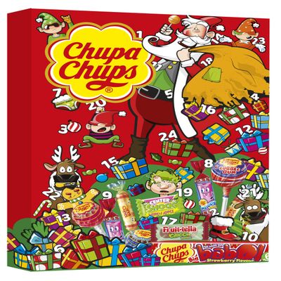 Chupa Chups - Advent Calendar 2018 - 320 GRAMS