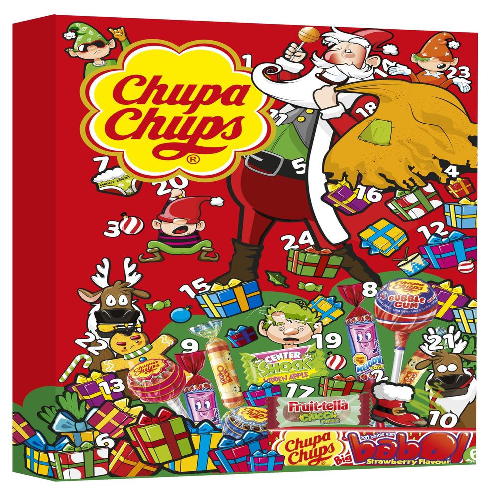 Chupa Chups - Advent Calendar 2018 - 320 GRAMS