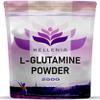 L-Glutamine Powder - 250g | Amino Acid, Muscle Strength & Recovery, Boosts Immune System | Stand Up Pouch | Unflavoured 100% Micronized Glutamine Powder by Hellenia Healthfoods view 1