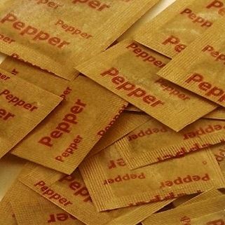 250 x Individual Pepper Sachets